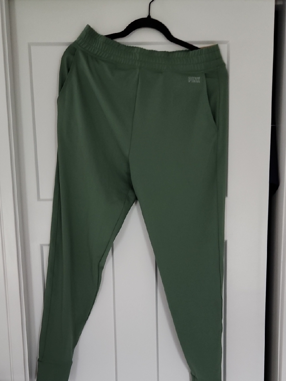 PINK Victoria's Secret Olive Green Active Jogger Leggings